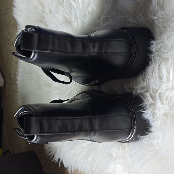 Repose womens combat boots - Picture 3 of 5